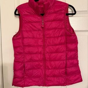 Women's Pink Puffer Vest